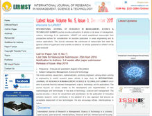 Tablet Screenshot of ijrmst.org